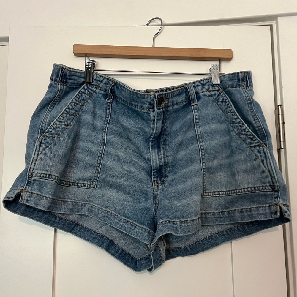 Aerie Denim Blue Women's Shorts
